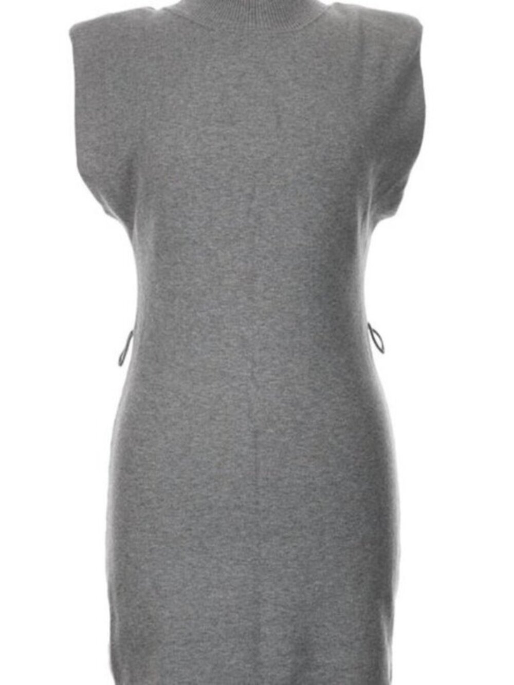 NWT Le Lis Gray Belted Mock Neck Sweater Dress size M